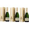 Zeus Party 3 Bottiglie di Champagne PAUL GOERG Rèserve 0,75 con astuccio