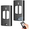 Wepai 433,92MHzTelecomando Cancello,Telecomando per Cancelli per Telecomando to.GO 2WV 4WV,IO.2WV,LO.T2WMR,T2 WV,T4 WV,CUPIDO-2,CUPIDO-4,Rolling Code Telecomando Porta Garage(2 pezzo)