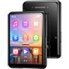 joliker 128GB Lettore MP3 Bluetooth 5.3 da con Touchscreen da 2,4 Pollici, Lettore MP3 Portatile con Altoparlanti, Registrazione, Radio FM, E-book, Espandibile fino a 256 GB