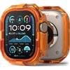Ringke Fusion Bumper Compatibile con Cover Apple Watch Ultra 3/2 / 1, Custodia Paraurti Protettiva a Doppio Strato - Neon Orange