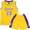 FUTERLY Completo Basket Bambino,2 Pezzi Completo Basket Ragazzo,Divisa Basket Bambino,Senza Maniche Maglia Basket Bambino,Canotta Basket Bambino e Pantaloncini,Completino Basket Bambino 5-6 Anni,S