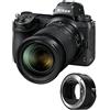 Nikon Kit fotografico personalizzato creato utilizzando NIKON Z7 II + Z 24-70mm f/4 S + Adaptateur FTZ II