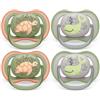 Avent Philips Avent Succhietto ultra air SCF085/60 6-18 mesi 4 pezzi verde