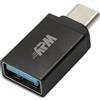 APM France, 570378, Adattatore USB-C/USB-A, M/F