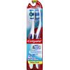 Colgate Spazzolino da denti a 360° con detergente per lingua e guance, medio, 2 pezzi