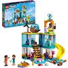 LEGO Friends Centro di Soccorso Marino, Set Veterinario Giocattolo per la Cura degli Animali, Giochi per Bambine e Bambini da 7 Anni con Lontra, Cavalluccio Marino e Tartaruga 41736
