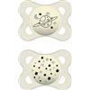 Mam succhietto original night 2-6 mesi silicone neutro 2 pezzi - MAM - 980786863