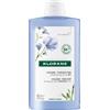 Klorane shampoo volume fine hair con lino 400 ml - KLORANE - 982983900