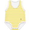 JBIMBI J bimbi body 0-36m bio cotton summer righe giallo-bianco - JBIMBI - 986463141