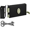 ABUS fd0727207 a sua H 4 G T G Serratura da Applicare a tirare/orizzontale con chiusura a chiave per apertura esterno sinistro 80 x 140