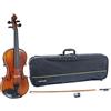 GEWA, set di violini serie Maestro 1 VL 3, 1/2 pronto per l'uso incl. custodia, arco Massaranduba e corde Larsen Aurora
