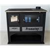 Prometey Lux, stufa a legna, con forno da cucina con vetro, Prometey 11 KW, Praktik