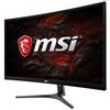 Msi Optix G241Vc Monitor Gaming 24 Curvo, Display 16:9 Full Hd (1920X1080), Frequenza 75Hz, Tempo Di Risposta 1Ms, Pannello Va, Curvatura 1800R, Vesa 100X100, Nero, ‎54 x 19 x 40 cm; 4.1 Kg