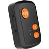 Lwaviwer GPS + Beidou Tracker RF-V51 WiFi Compatibile con 4G LTE/3G WCDMA/2G gsm SOS Allarme Monitoraggio Vocale Bidirezionale Impermeabile(B)