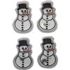 ocona Scaldamani, Scaldamani, Cuscino Riscaldante, Riutilizzabile, Set da 4 (Pupazzo di Neve)
