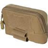TOPTACPRO Borsa tattica MOLLE Admin Panel Pouch Piccola tasca pettorale per gilet tattico JPC2.0 AVS CPC MOLLE System 500D Nylon(Ranger Green)