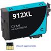 compatibile con HP Cartuccia Compatibile (3YL81AE, 912XLC) per HP OfficeJet Pro 8010 (0,825K) CIANO XL (chip anti-aggiornamento)
