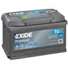 Exide EA722 Premium Auto Batteria 096TE