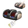 Wild Polar Massaggiatore elettrico per piedi di alta qualità, massaggi per piedi per alleviare il dolore e la circolazione, con pannello touch HD e telecomando, rotazione, vibrazione, compressione e