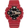 RORIOS Orologio Coppia Elettronico Orologio da Polso Multifunzione Militare Orologio Uomo Donna Orologio Digitale Quarzo Resina Cinturino per Ragazze Ragazzi Rosso B