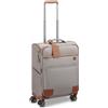 RONCATO UNO SOFT 3.0 Valigia trolley cabina 55x40x20/25 cm, bagaglio a mano morbido, espandibile e con sistema di chiusura TSA, con portanome | 4 ruote - Fossil