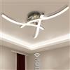 Sweier Lampada da Soffitto LED Dimmerabile con Telecomando, 22W 2200LM Lampade da Soffitto per Salone, Lampada da Soffitto Moderna per Cucina, Camera da Letto, Corridoio