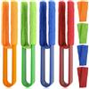 AILUYA 4 Pezzi Pulisci Persiane, 4 Colori Pulisci Tapparelle, Spazzola Pulisci Persiane con Rivestimento In Microfibra Lavabile, Pulisci Persiane Esterne Alluminio per Tende, Aria Condizionata