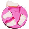 Inception Pro infinite Stampo in silicone per uso alimentare di 4 piedi adulti e bambini - Pasta di zucchero - Fondenti - Torte - Pancake - Muffin - Decorazioni - Idea regalo originale
