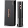 YYDSBAYS Cavatappi Elettrico per Vino Apribottiglie con Taglia Capsule Oro | con Scatola Regalo Ricaricabile Professionale per Gli Amanti del Vino Regalo di Lusso