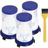 YanBan 3 filtri HEPA di ricambio, compatibili con Rowenta Force 360 X-Pert RH9051 RH9057 RH9059 RH9079 RH9081