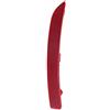 TOTMOX Striscia catarifrangente per paraurti posteriore, 63147318555 lente rossa sinistra, compatibile con BMW Serie 5 F10/F18 berlina 2014-2017 Facelift - posteriore sinistro lato conducente