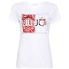 Liu Jo Jeans Liu Jo T-Shirt Manica Corta con Stampa E Strass MA4340JS923 Bianco