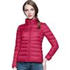 HEONSATI Piumino da Donna Trapuntino Leggero Ripiegabile Giacca Senza Cappuccio Caldo Elegante Piumini 100 Grammi Mezza Stagione Ultraleggero Cappotto Donna Invernale Antivento Slim Giubbotti Imbottito
