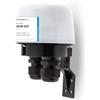 HUBER Twilight 10 Interruttore crepuscolare per esterni, sensore crepuscolare regolabile [5-50 Lux], protezione IP65 I interruttore crepuscolare a superficie 230V, 2 entrate cavi