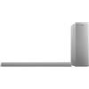 PHILIPS AUDIO B6405/10 Soundbar Altoparlante Bluetooth con Subwoofer Wireless, 2.1 Canali, 140 W, Dolby Audio, HDMI ARC, Design sottile con Staffa per Montaggio a Parete, Argento