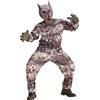 W WIDMANN MILANO Party Fashion - costume da lupo mannaro per bambini, Halloween, costume da animale, costumi in maschera