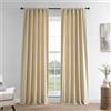 HPD Half Price Drapes HPD LN-XS1707-108 - Tenda in lino francese, 1 pannello, 50 x 108 cm, colore: Noce beige