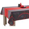 Le linge de Jules Tovaglia Antimacchia Astrid Rosso - Quadrata 150x150 cm
