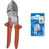 Loewe 1104 Cesoie a incudine, per mani di grandi dimensioni & Stocker Set ricambi per forbice Lowe nr 1