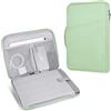 HoYiXi Custodia universale per 9-11 pollici Fire HD 10 e Fire HD 10 Plus Compatibile iPad 9.7 /iPad Mini/Samsung Galaxy Huawei Tablet Sleeve Thickened and drop-proof Cover Case，verde