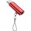 MOSWAG Adattatore da USB C a Jack da 3,5 mm, adattatore per cuffie Aux da 3,5 mm, adattatore audio da USB C a Aux in lega di zinco per Samsung GalaxyS23 S22 S21 Ultra, Pixel 7/6 iPad Pro/Air/Mini