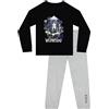 Wednesday Pigiami Bambina Set Pigiami Bambina | Pigiamone La Famiglia Addams per Bambine | Nero 9-10 Anni