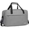 KONO 35x20x20cm Borsa da Viaggio Leggero Palestra Borsone da Viaggio con Tracolla (Grigio)