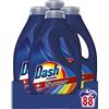 Dash Salva Colore Detersivo Lavatrice Liquido 4.4L, 88 Lavaggi, Impeccabile Contro Le Macchie A Ogni Lavaggio