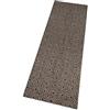 Zala Living Cook & Clean, tappeto a pelo corto, antiscivolo, lavabile, per corridoio, cucina, soggiorno, colore marrone, nero, 60 x 180 cm