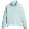 Levi's Big Foot Sherpa 1/4 Zip Blues, Azzurro Pastello, M Donna