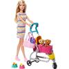 Barbie Stroll'n Play Pups Doll And Accessories
