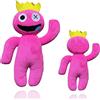 Vicyol S&D Bambola Rainbow Friends. Amici Arcobaleno Peluche. Giocattolo per Videogiochi Horror. Regalo per Bambini a Natale, Compleanno. (Rosa, Pink, 34 cm)