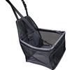 ereqeip Seggiolino auto per cani - Trasportino per cuccioli traspirante - Design multiuso - può essere convertito in un letto per cani o in un cuscino per cani per escursioni e viaggi