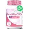 VitaminPure - D Mannosio Puro 2000mg Integratore Cistite, 210 Compresse con Mirtillo Rosso, Uva Ursina e Zenzero per Candida e Infezioni delle Vie Urinarie